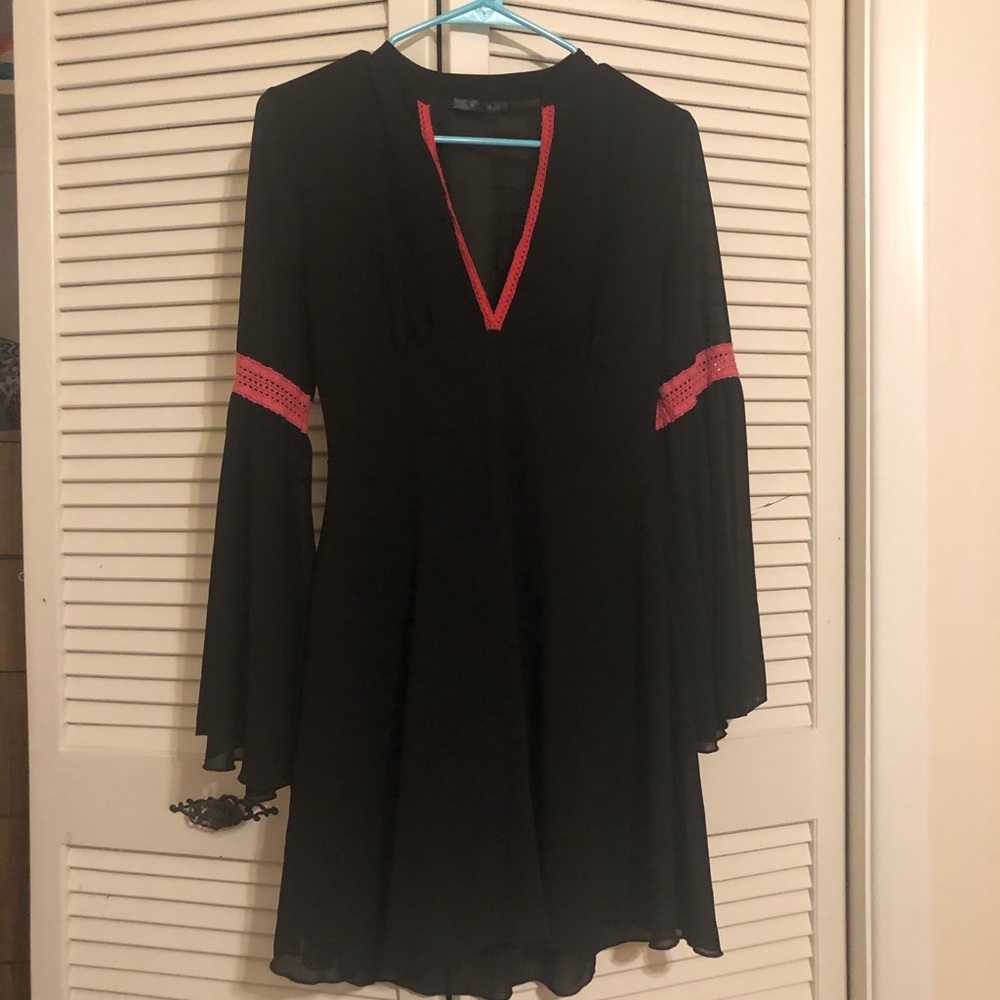 LBD with red trim